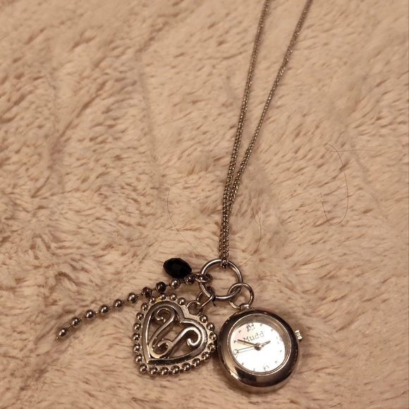Vintage MUDD Watch/Charm Necklace - Picture 6 of 9